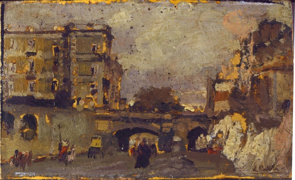  127-Attilio Pratella Strada, ponte 